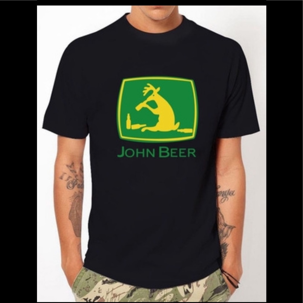 ๐๐บ๐กJOHN โBEERโ COTTON T-SHIRT๐ก๐บ๐ - Picture 4 of 13